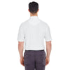 UltraClub Men's White Tall Cool & Dry Elite Performance Polo