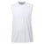 UltraClub Men's White Cool & Dry Sport Performance Interlock Sleeveless T-Shirt