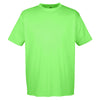 UltraClub Men's Lime Cool & Dry Sport Performance Interlock T-Shirt