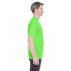 UltraClub Men's Lime Cool & Dry Sport Performance Interlock T-Shirt