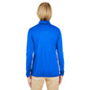 UltraClub Women's Royal Cool & Dry Sport Performance Interlock Quarter-Zip Pullover