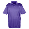 UltraClub Men's Purple Cool & Dry Sport Performance Interlock Polo