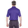 UltraClub Men's Purple Cool & Dry Sport Performance Interlock Polo