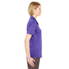 UltraClub Women's Purple Cool & Dry Sport Performance Interlock Polo