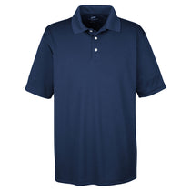 UltraClub Men's Navy Cool & Dry Stain-Release Performance Polo