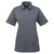 UltraClub Women's Charcoal Cool & Dry Stain-Release Performance Polo