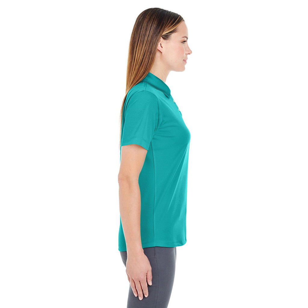 UltraClub Women's Jade Cool & Dry Stain-Release Performance Polo