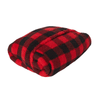 J. America Red/Black Buffalo Buffalo Epic Sherpa Blanket