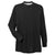 UltraClub Men's Black Mini Thermal Crewneck