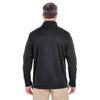 UltraClub Men's Black Solid Soft Shell Jacket