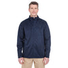 UltraClub Men's Navy Solid Soft Shell Jacket