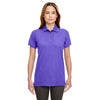 UltraClub Women's Purple Classic Pique Polo