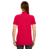 UltraClub Women's Red Classic Pique Polo