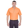 UltraClub Men's Tangerine Classic Pique Polo