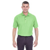 UltraClub Men's Apple Whisper Pique Polo