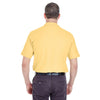 UltraClub Men's Yellow Whisper Pique Polo