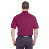 UltraClub Men's Wine Tall Whisper Pique Polo