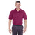 UltraClub Men's Wine Tall Whisper Pique Polo