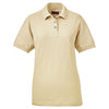 UltraClub Women's Putty Whisper Pique Polo