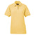 UltraClub Women's Yellow Whisper Pique Polo