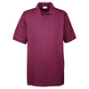 UltraClub Men's Maroon Basic Pique Polo