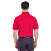 UltraClub Men's Red Basic Pique Polo