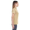 UltraClub Women's Khaki Basic Pique Polo