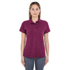 UltraClub Women's Maroon Basic Pique Polo