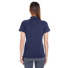 UltraClub Women's Navy Basic Pique Polo