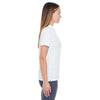 UltraClub Women's White Basic Pique Polo