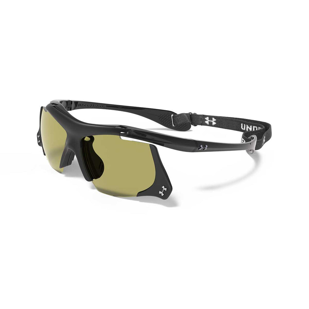 Under Armour Shiny Black UA Thief With Game Day Lens