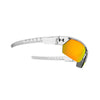 Under Armour Shiny Crytal Clear UA Igniter 2.0 With Orange Mirror Lens