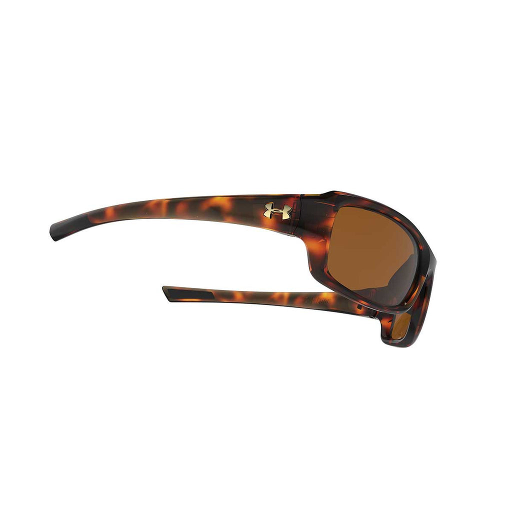 Under Armour Shiny Tortoise UA Edge With Brown Lens