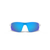 Under Armour Satin White UA Rival With Blue Mirror Lens