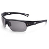 Under Armour Satin Black UA Octane With Grey Lens