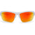 Under Armour Shiny White UA Octane With Orange Mirror Lens