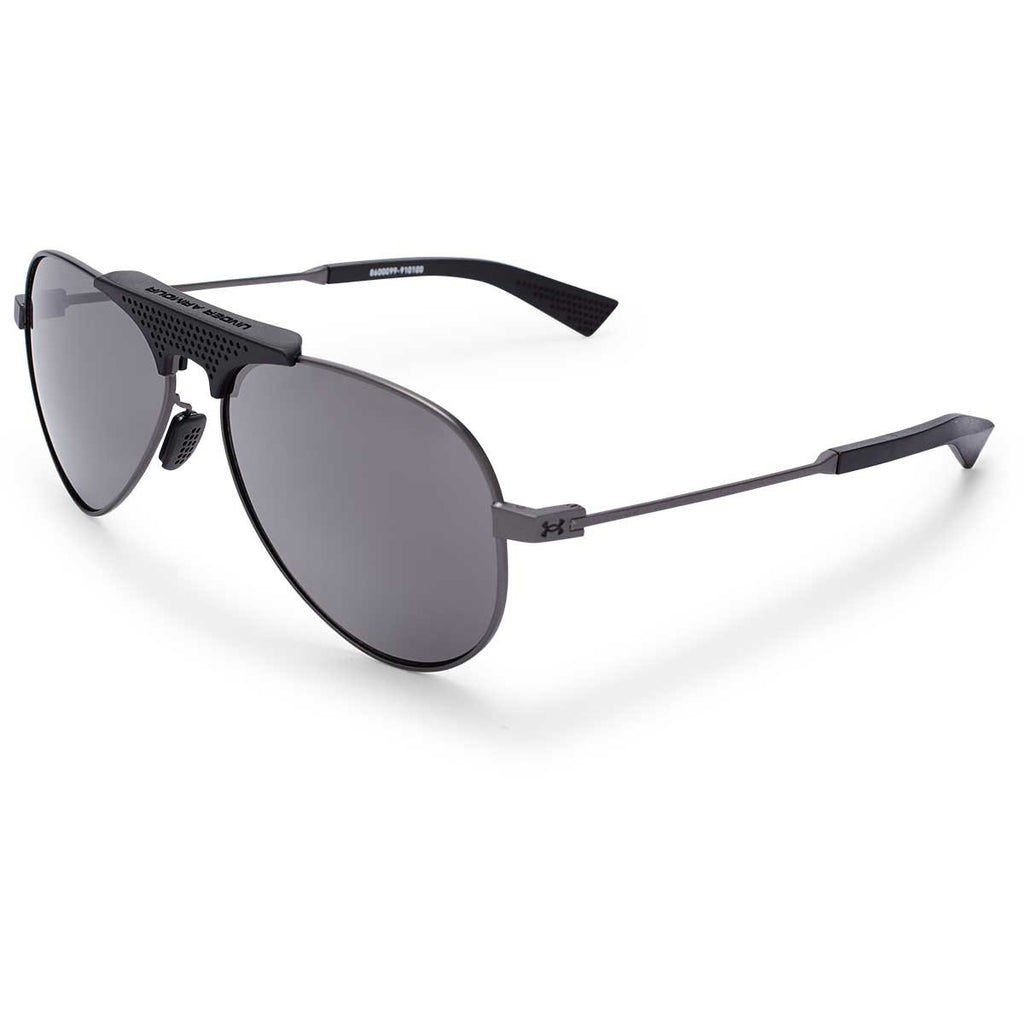 Under Armour Satin Gunmetal UA Getaway With Grey Lens