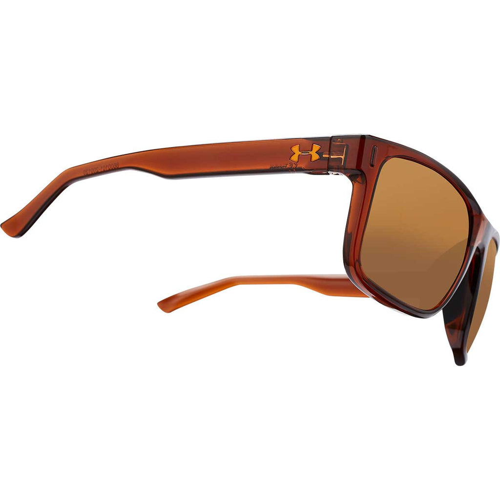 Under Armour Shiny Crystal Brown UA Assist With Brown Lens