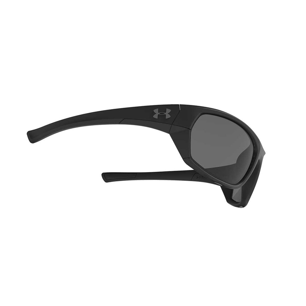 Under Armour Satin Black UA Powerbrake With Grey Lens