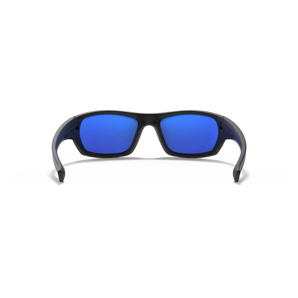 Under Armour Satin Black UA Powerbrake With Grey/Blue Mirror Lens