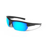 Under Armour Satin Balck UA Propel With Blue Mirror Lens