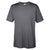 UltraClub Men's Black Heather Cool & Dry Heathered Performance T-Shirt