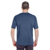 UltraClub Men's Navy Heather Cool & Dry Heathered Performance T-Shirt