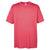 UltraClub Men's Red Heather Cool & Dry Heathered Performance T-Shirt