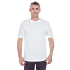 UltraClub Men's White Cool & Dry Basic Performance T-Shirt