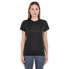 UltraClub Women's Black Cool & Dry Basic Performance T-Shirt