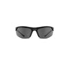 Under Armour Shiny Black UA Zone 2.0 Storm Polarized With Grey Lens