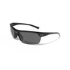 Under Armour Shiny Black UA Zone 2.0 Storm Polarized With Grey Lens