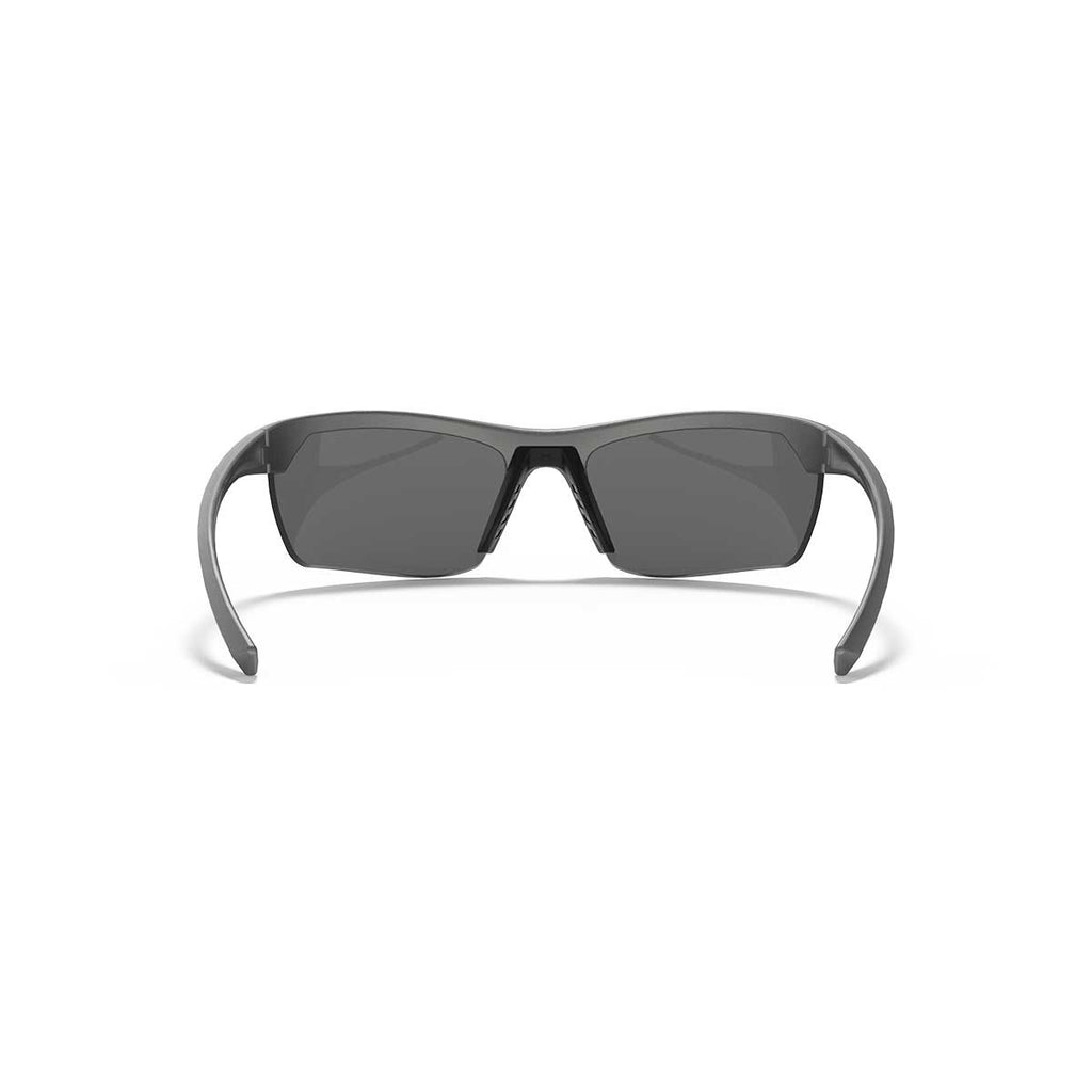 Under Armour Satin Carbon UA Zone 2.0 Storm Polarized With Grey Lens