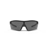 Under Armour Satin Black UA Freedom With Grey/Yellow & Clear Lens